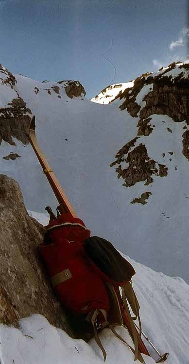 Loferer Skihörndl am 14.04.1971