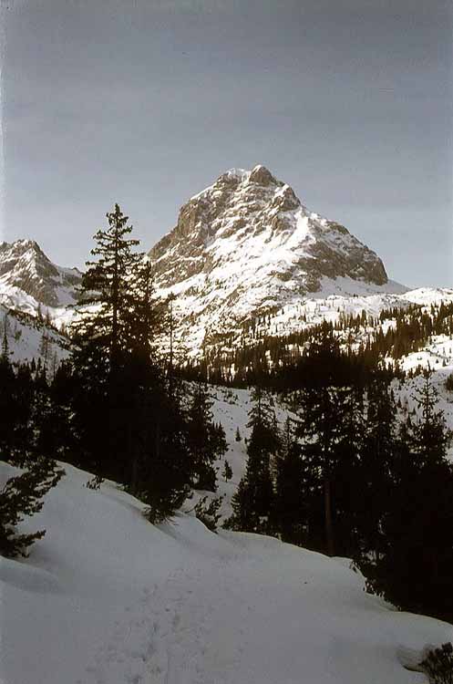 Coburger Hütte am 06.02.1972