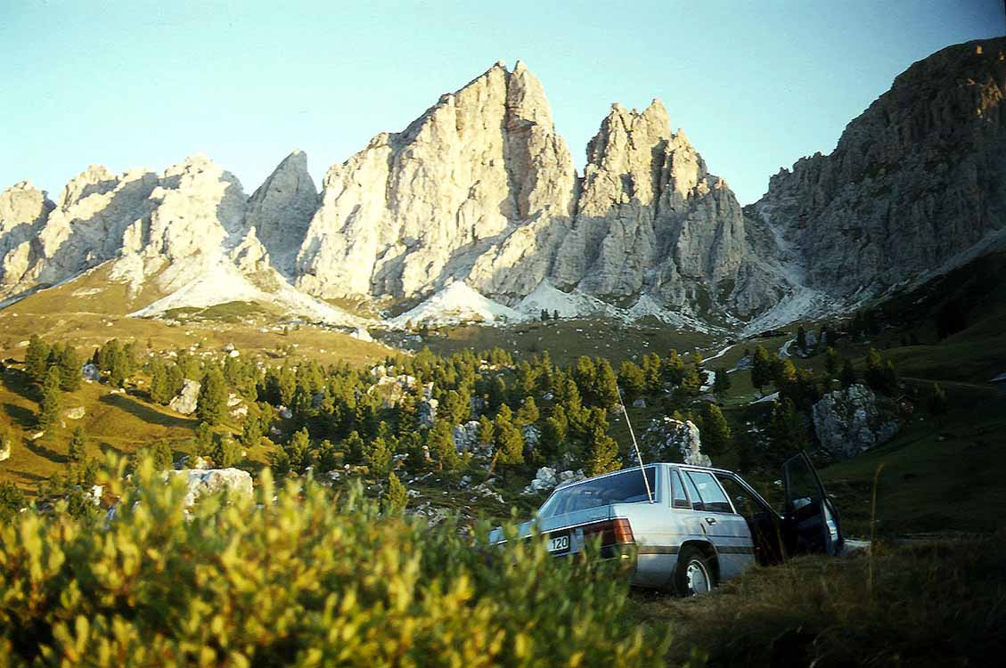 Puezgruppe am 13.09.1985